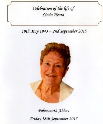 Lind heard memorial service