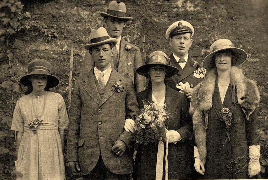 wedding of agnes louise sharland