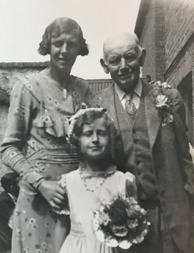 Maud passmore with father-inlaw