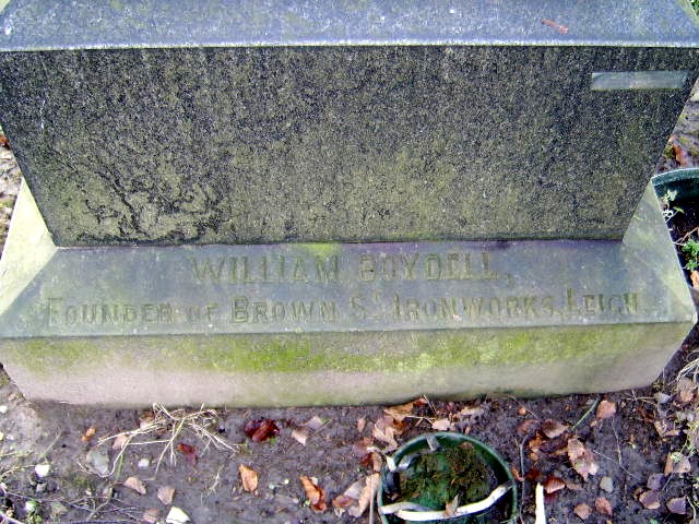 Boydell tombstone