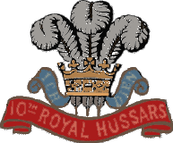 10th hussar badge