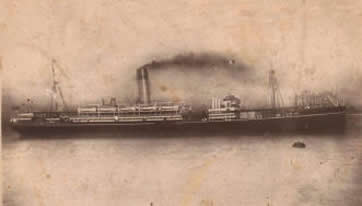 Taiunui passenger ship