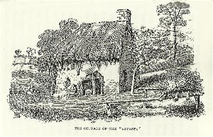 Sketch of cottage