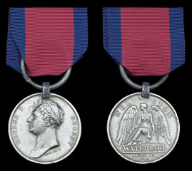 picture of waterloo medal