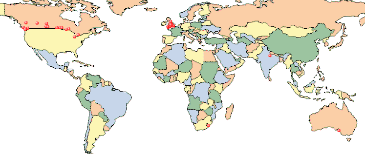 drews global map