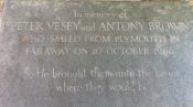 Memorial to Peter Vesey