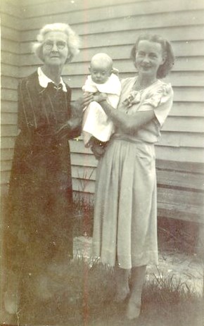 Lydia with granddaughter